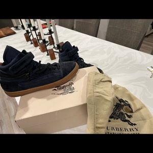 Burberry Brit High Top Seaton Sneakers. Size 11 shoes